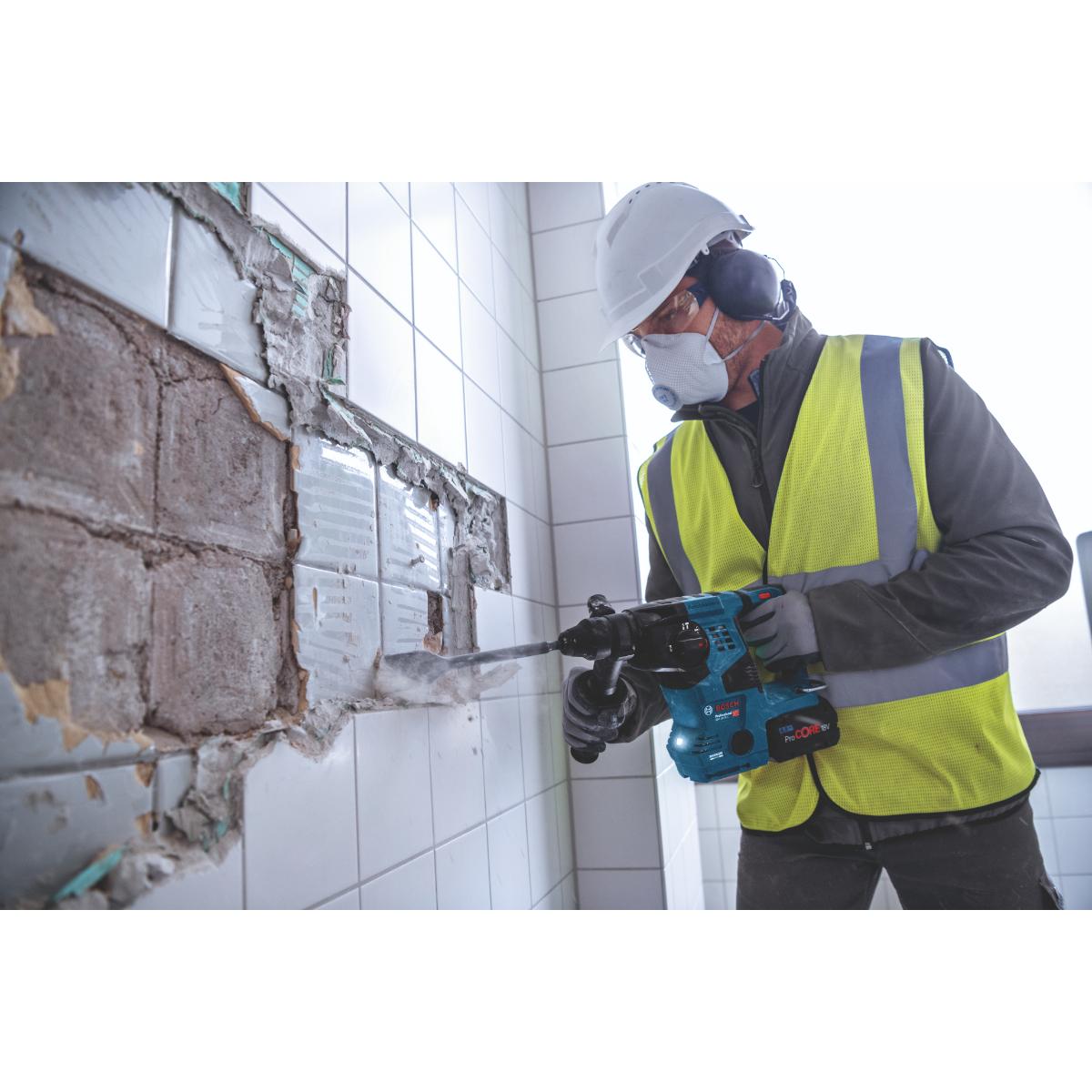 Bosch Akku-Bohrhammer mit SDS plus GBH 18V-28 C (solo, C)