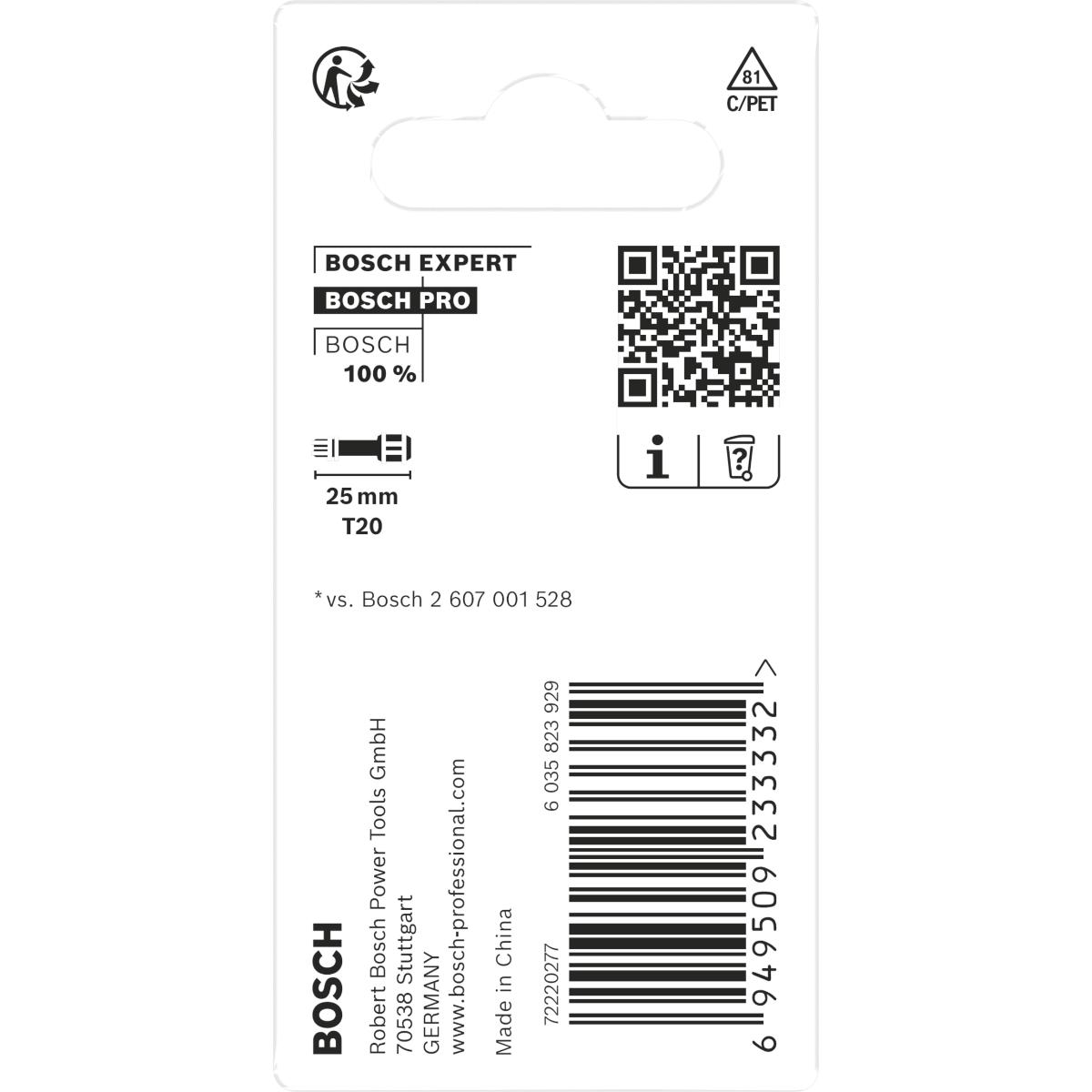 Bosch PRO Impact Control T Insert Bits