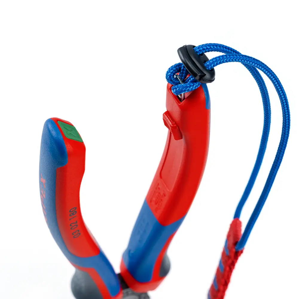 KNIPEX TetheredTool Clips rot (10 Stück) 30 mm