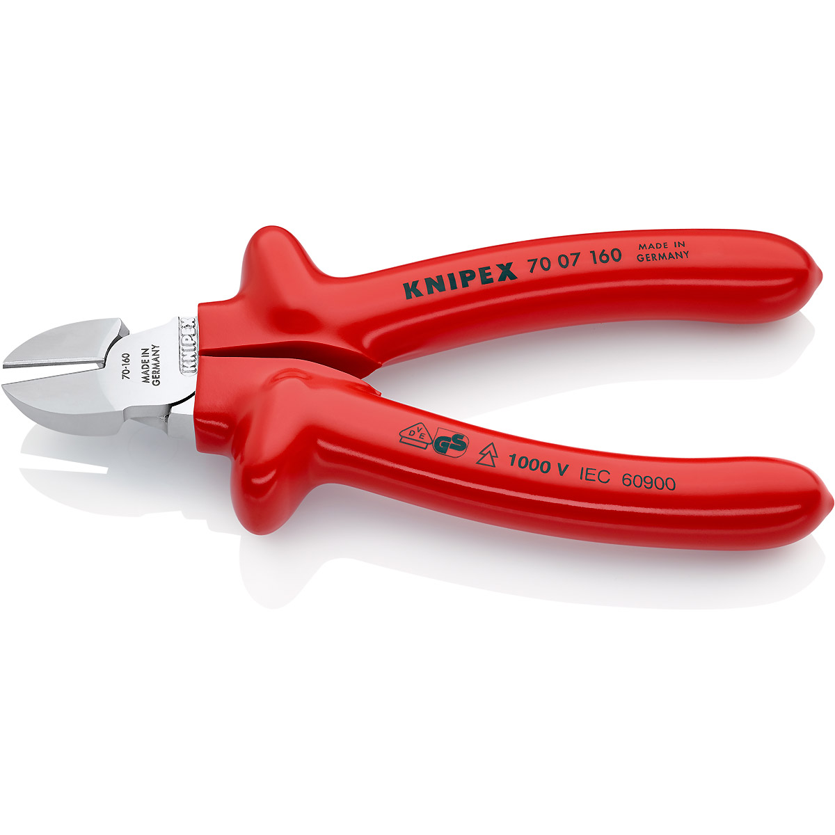 KNIPEX Seitenschneider tauchisoliert, VDE-geprüft