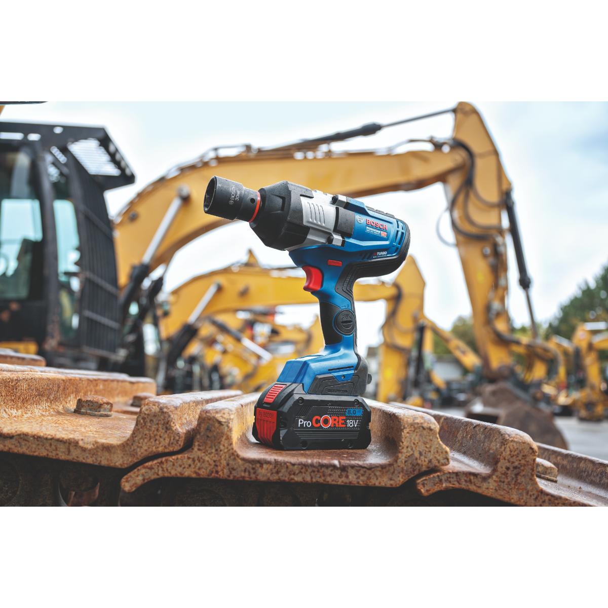 Bosch Drehschlagschrauber GDS 18V-1600 HC inkl. 2 Akkus & L-BOXX 136