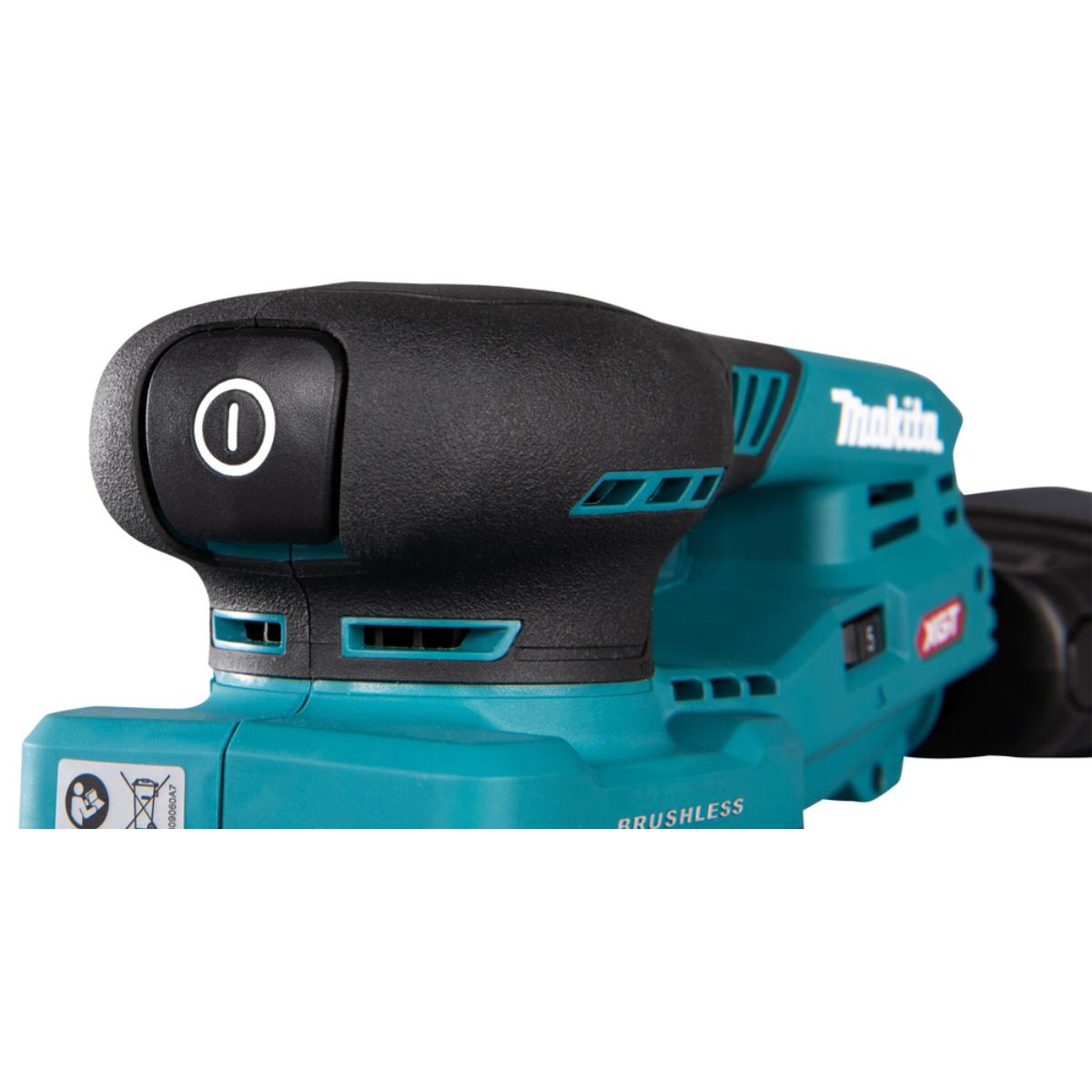 Makita Akku-Schwingschleifer XGT - Connector - 80x130 mm - 3,0 mm Hub - 1,6 m Kabel - BO005CGZ