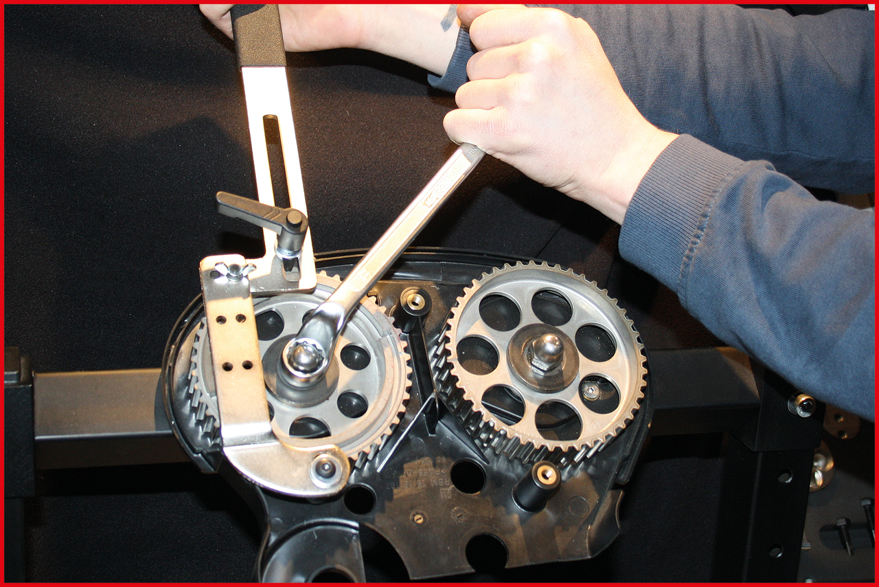 KS Tools Universal Arretierwerkzeug - Gegenhalter für Nockenwellenräder