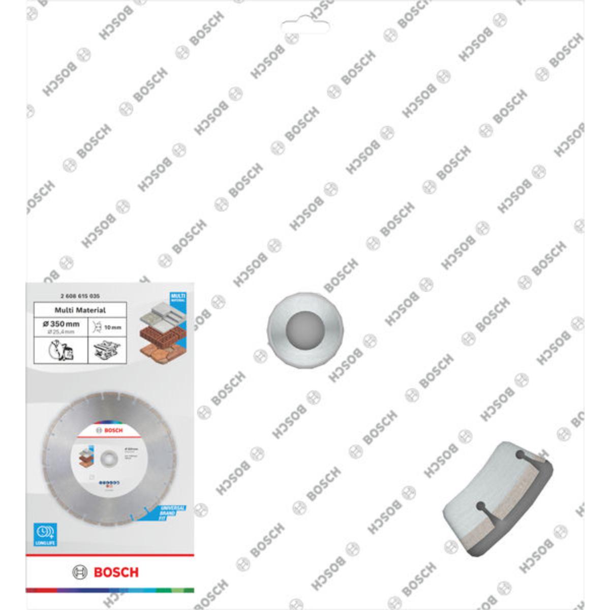 Bosch Multi Material Diamond Trennscheibe, 350 x 25.4 x 10 mm