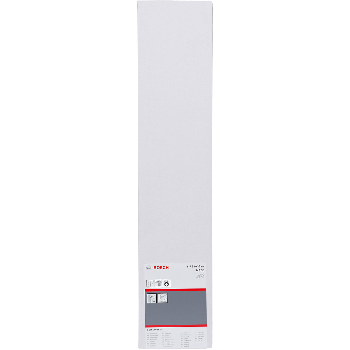 Bosch Schnellbauschraube Feingewinde, S-F, 1000 Stück