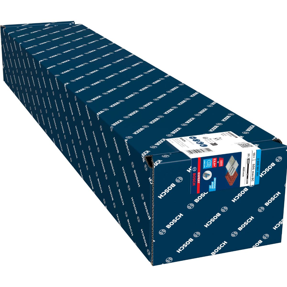 Bosch EXPERT SDS max-8C Flachmeißel, 25 x 400 mm, 10-Stück