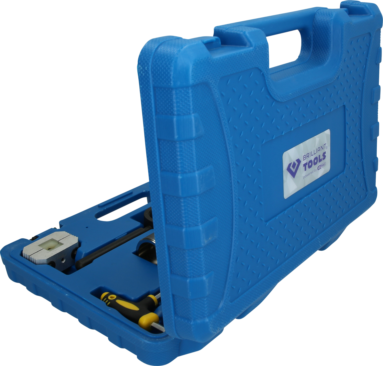 Brilliant Tools Montagewerkzeug für Stoßdämpfer mit Zuganschlagsfeder, 8-tlg - BT651100