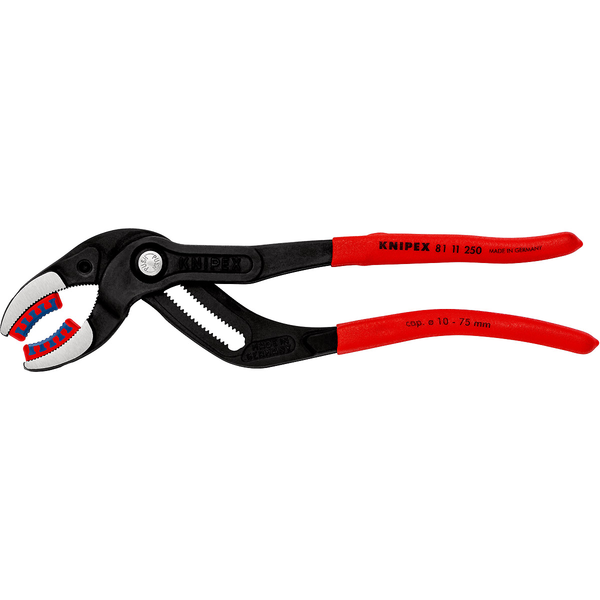 KNIPEX Siphon-und Connectorenzange atramentiert