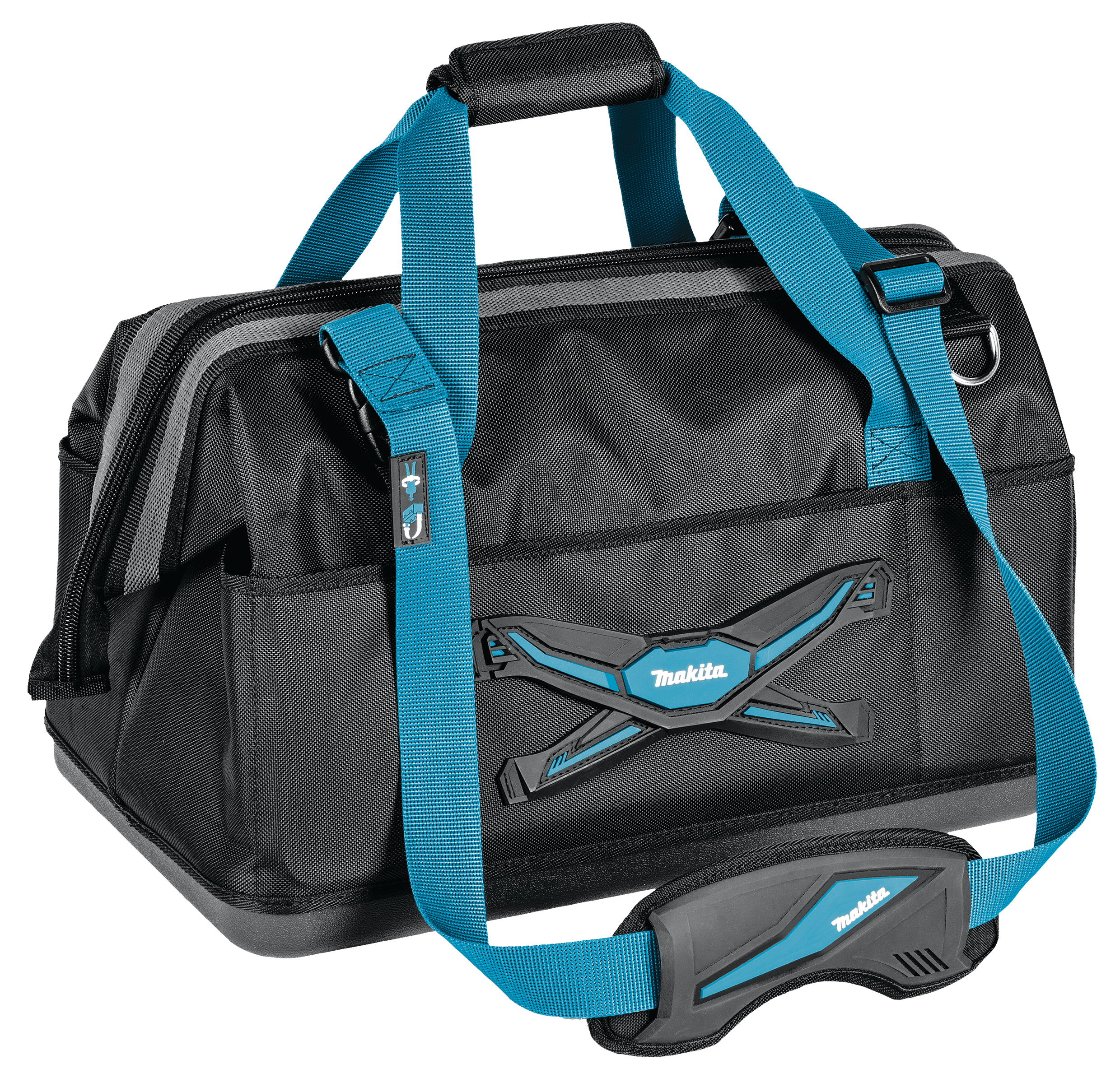 Makita Werkzeugtasche weite Öffnung 34 l, 510x295x280 mm - 2,18 kg - 34,3 l - E-05452