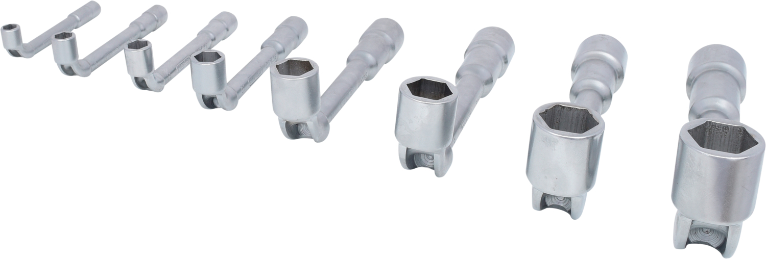 KS Tools ULTIMATEplus Doppel-Steckschlüssel-Satz, gekröpft, 8-tlg