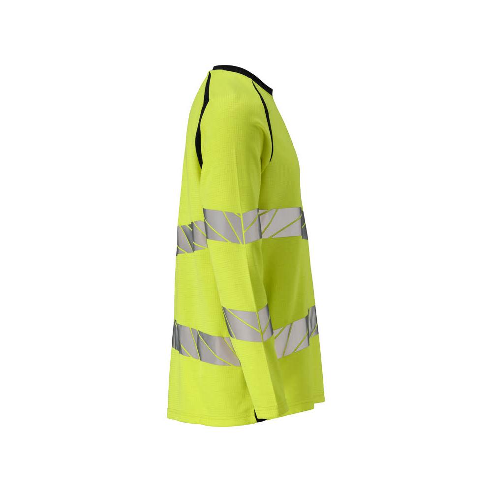 MASCOT Herren Langarmshirt Hi-vis Gelb / Schwarzblau