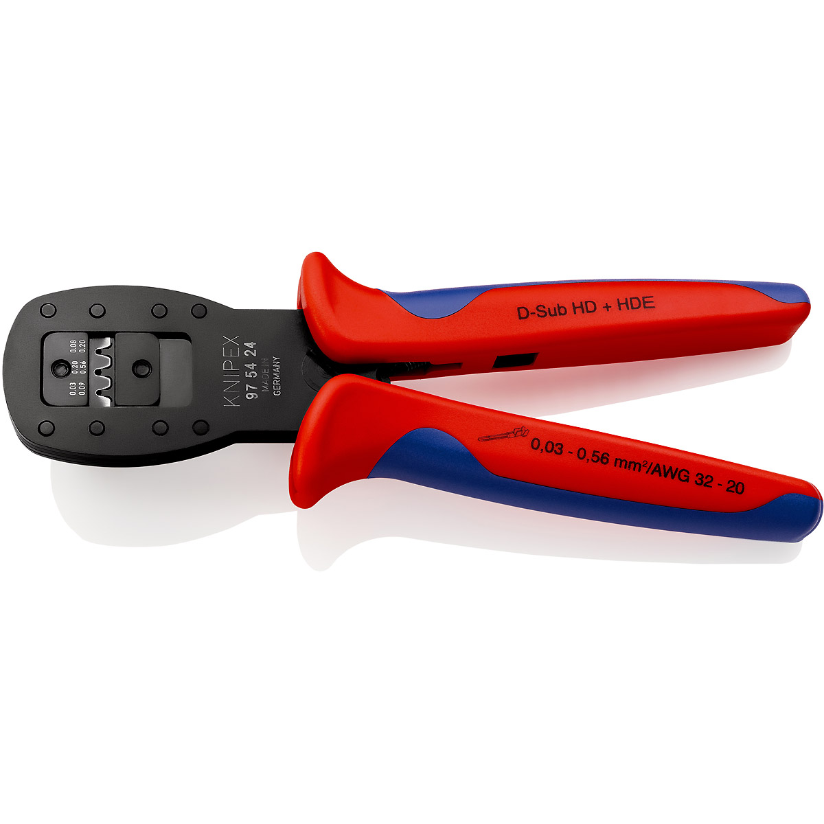 KNIPEX Crimpzange für Miniaturstecker