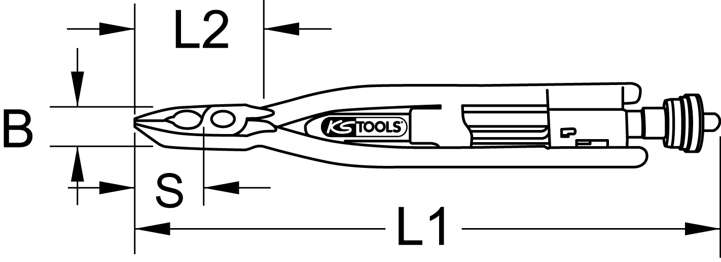 KS Tools Drahtwirbelzange