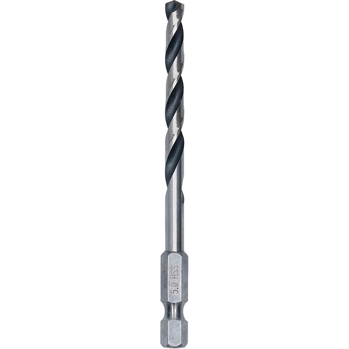 Bosch HSS-Spiralbohrer PointTeQ-Set mit Sechskantschaft 10 -teilig, 5,0 x 52 x 91 mm