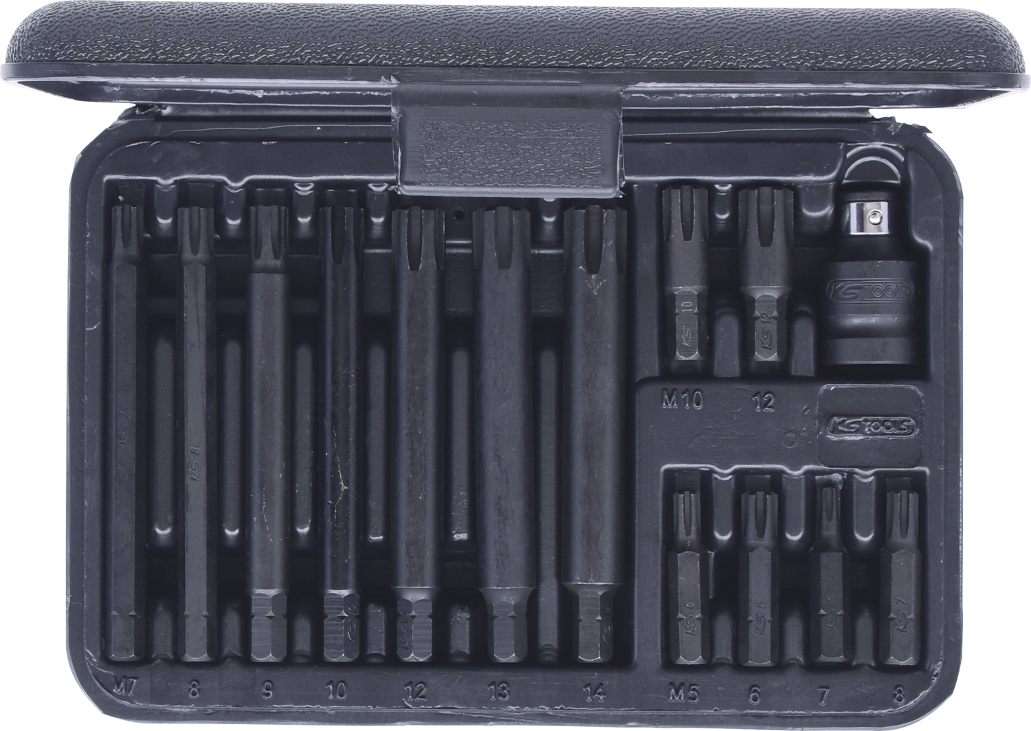 KS Tools 5/16" RIBE® Bit-Satz, 14-tlg