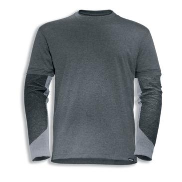 uvex cut doubleflex T-shirt Langarm - Longsleeve anthrazit/melange