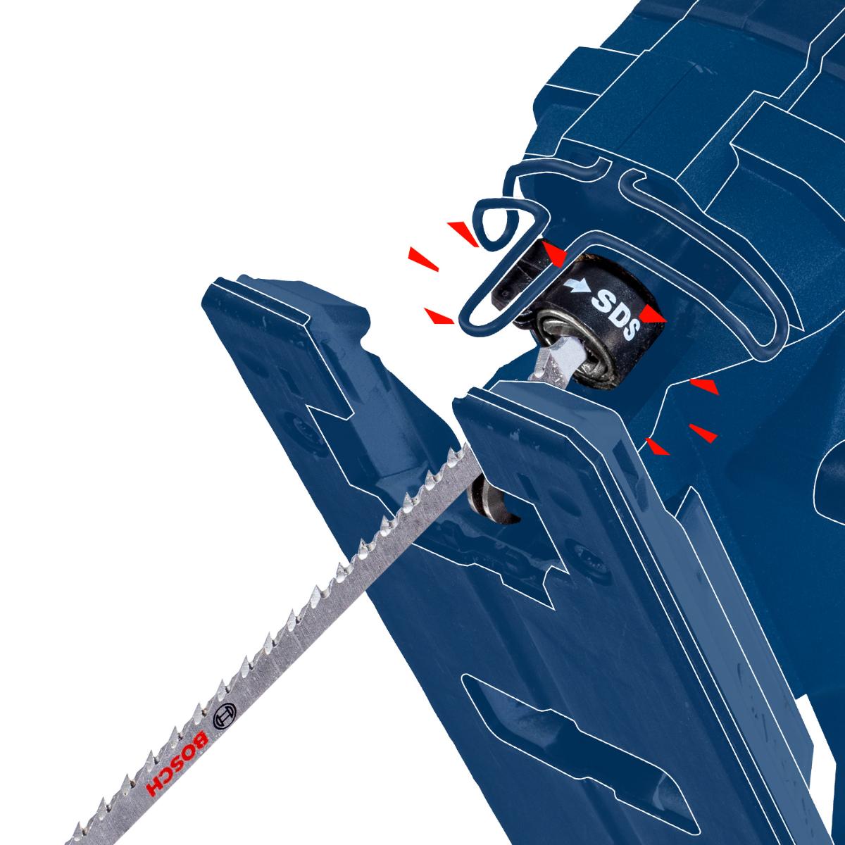Bosch EXPERT Wood 2-side clean T 308 BO Stichsägeblatt, 2 Stk.