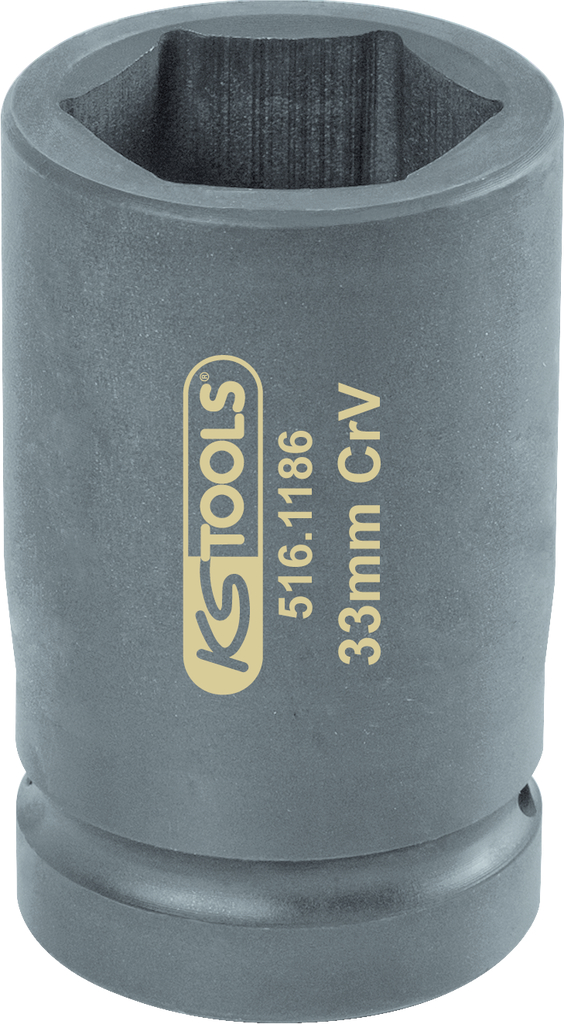 KS Tools 1" 6-Kant Stecknuss SW 33 mm