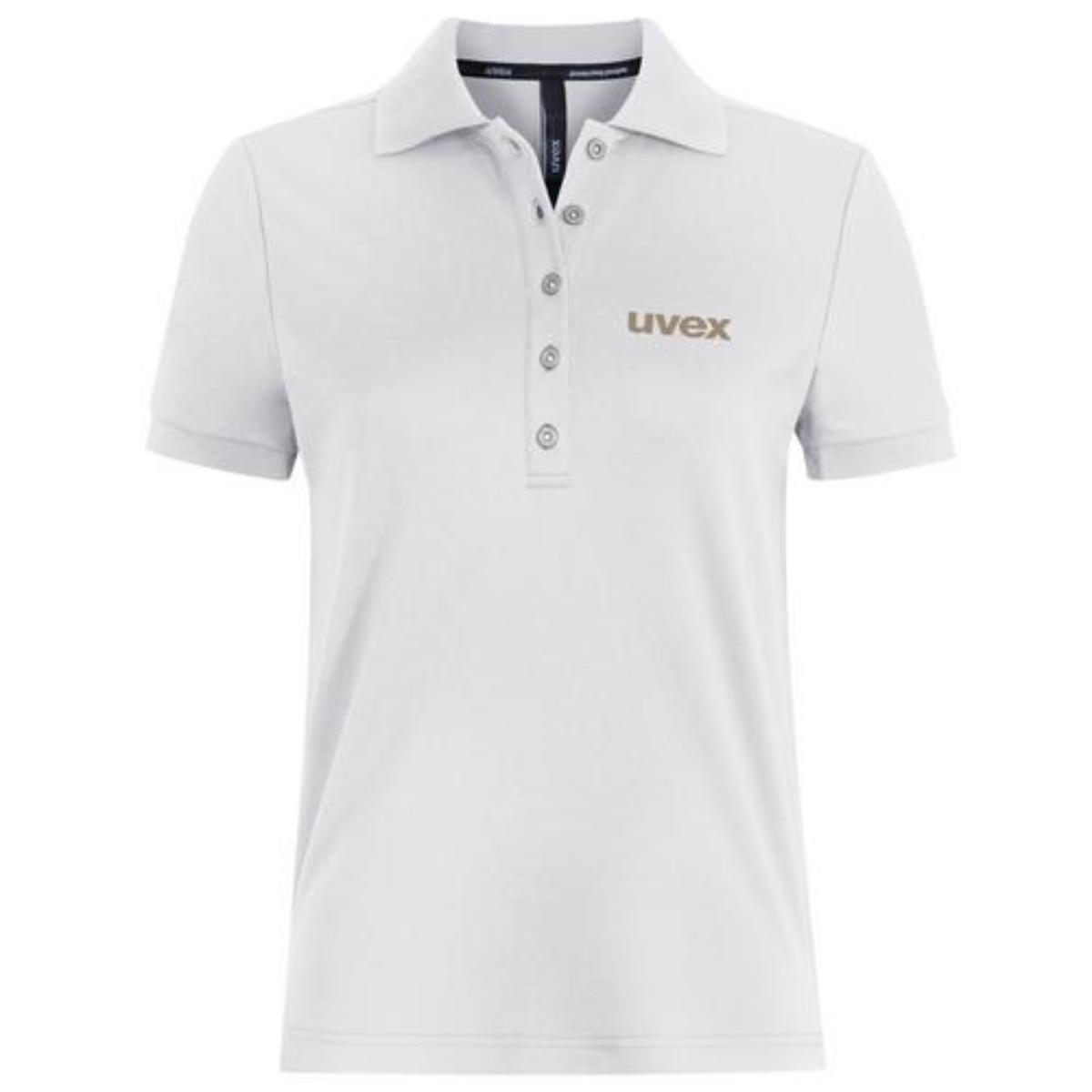 uvex corporate 26 Poloshirt Damen weiß