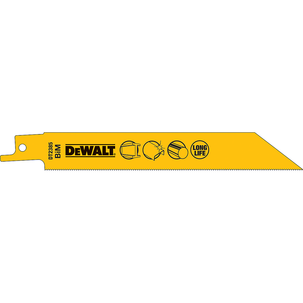 DEWALT Bi-Metall Säbelsägeblatt für Metall 5 Stück