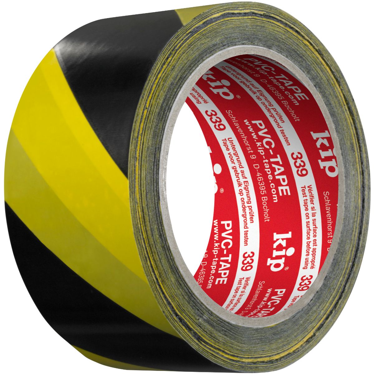 Kip 339 54 PVC-Warnband schwarz/gelb