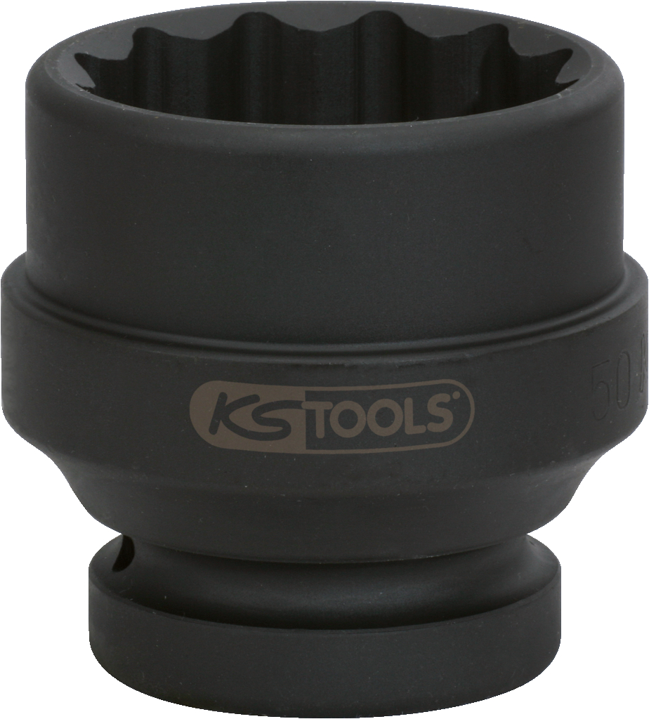 KS Tools 1" 12-kant-Kraft-Stecknuss, kurz