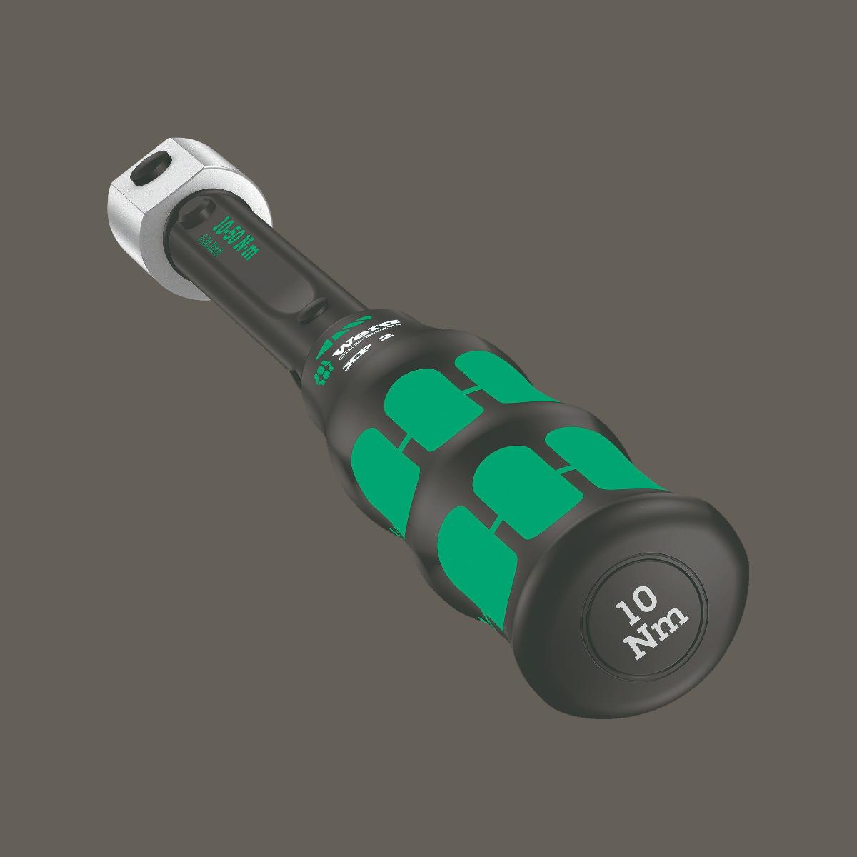 Wera Click-Torque XP 2 Voreingestellter, einstellbarer Drehmomentschlüssel für Einsteckwerkzeuge, 10