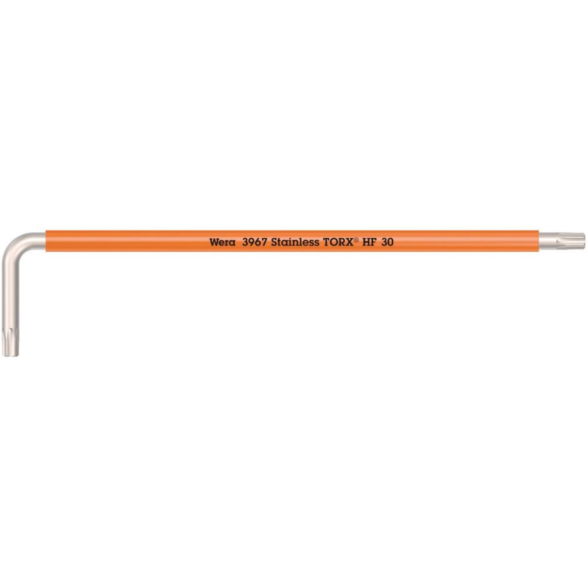 Wera 3967 SXL HF TORX Winkelschlüssel Multicolour mit Haltefunktion, lang, Edelstahl