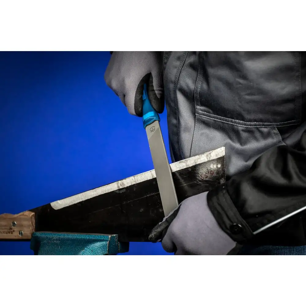 PFERD TOOLS Universal-Schärffeile mit Heft Flachstumpf 200mm Kreuzhieb 1/Einhieb 2
