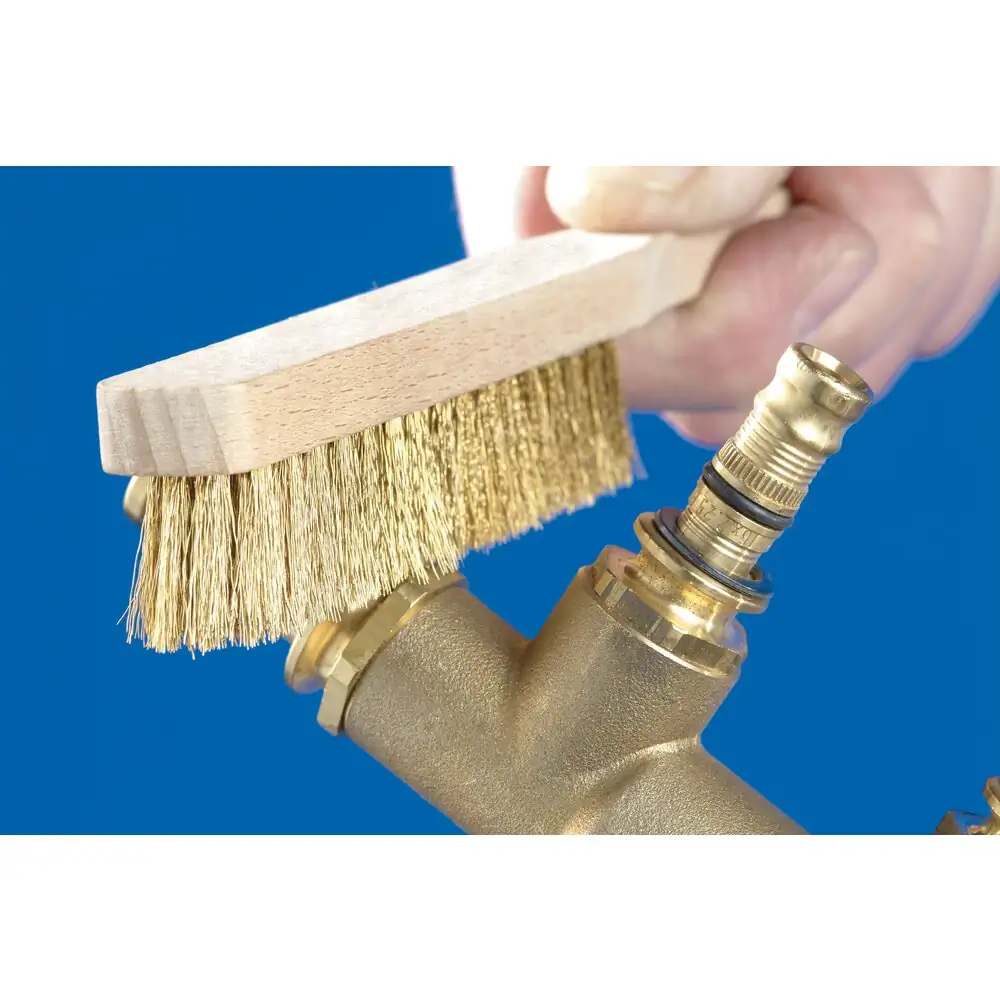 PFERD TOOLS Handbürste für Feinmechaniker HBFM 4reihig Messing-Draht-Ø0,15 mm
