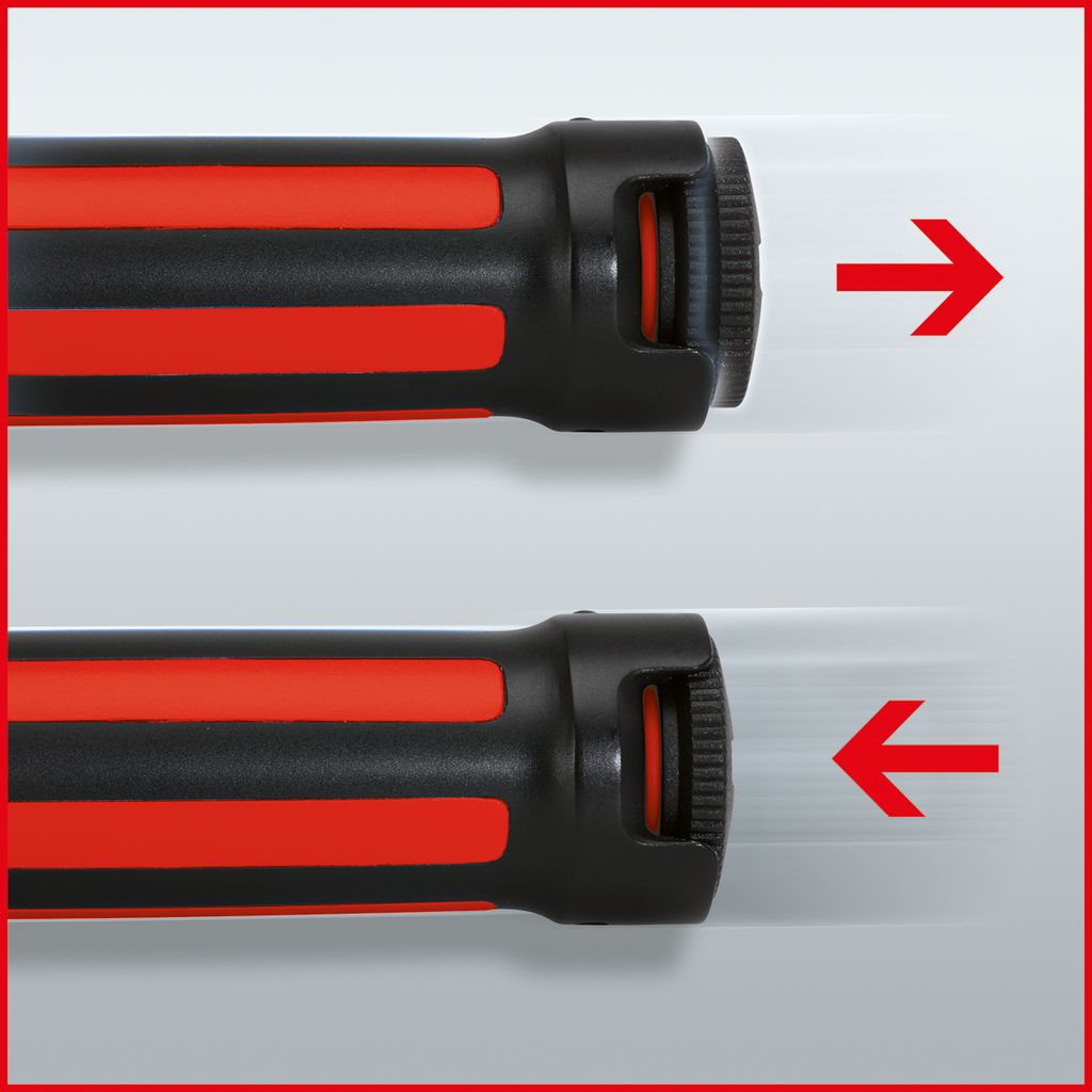 KS Tools 1/2" ERGOTORQUE®precision Ratschen-Drehmomentschlüssel, 40-200Nm, rot
