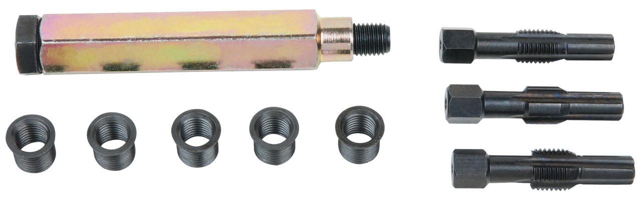 KS Tools THREADfix Reparatur-Satz M10x1,25 f.Glühkerzen,9-tlg