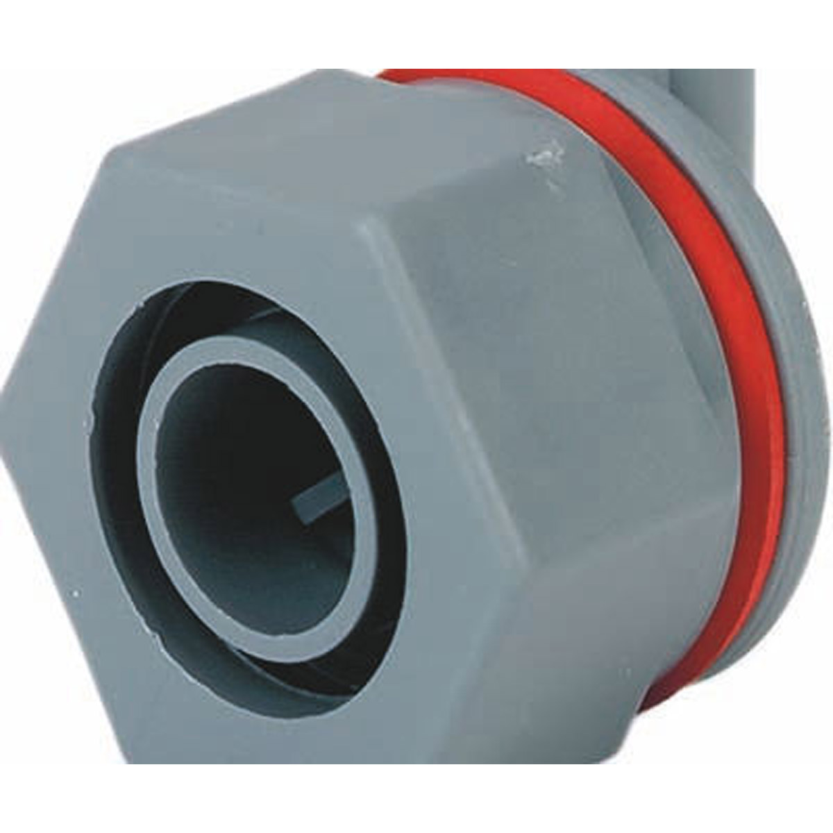 Kerbl Ventil komplett mit Dichtungsring rot