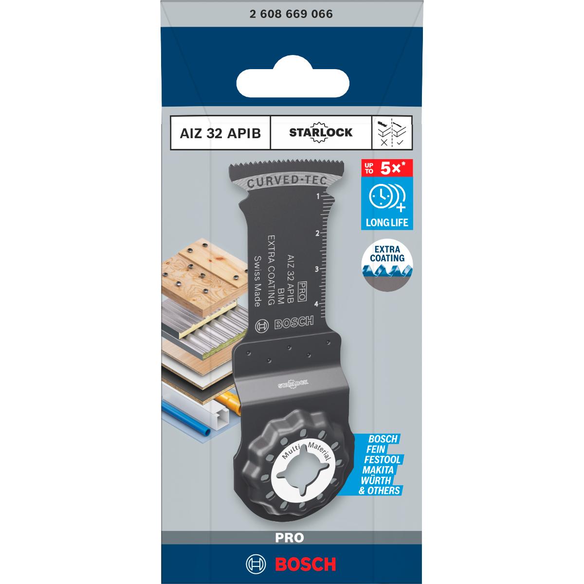 Bosch PRO AIZ 32 APIB Blatt für Multifunktionswerkzeuge,32 x 50 mm