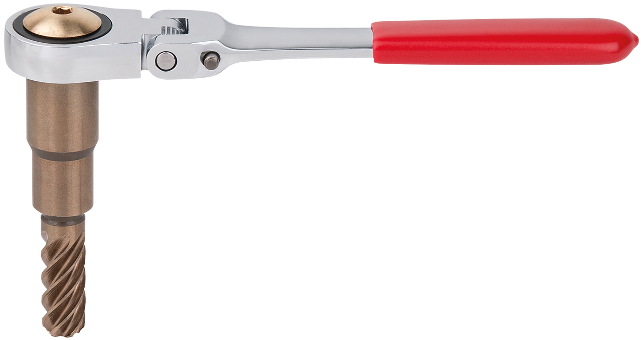 KS Tools Reibahle für ABS-Sensoren mit abwinkelbarer Knarre für VAG, Ø 11mm