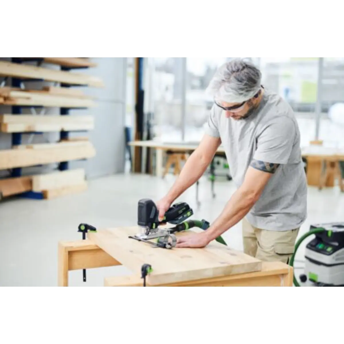 Festool Akku-Pendelstichsäge PSC 500 EB-Basic-Set