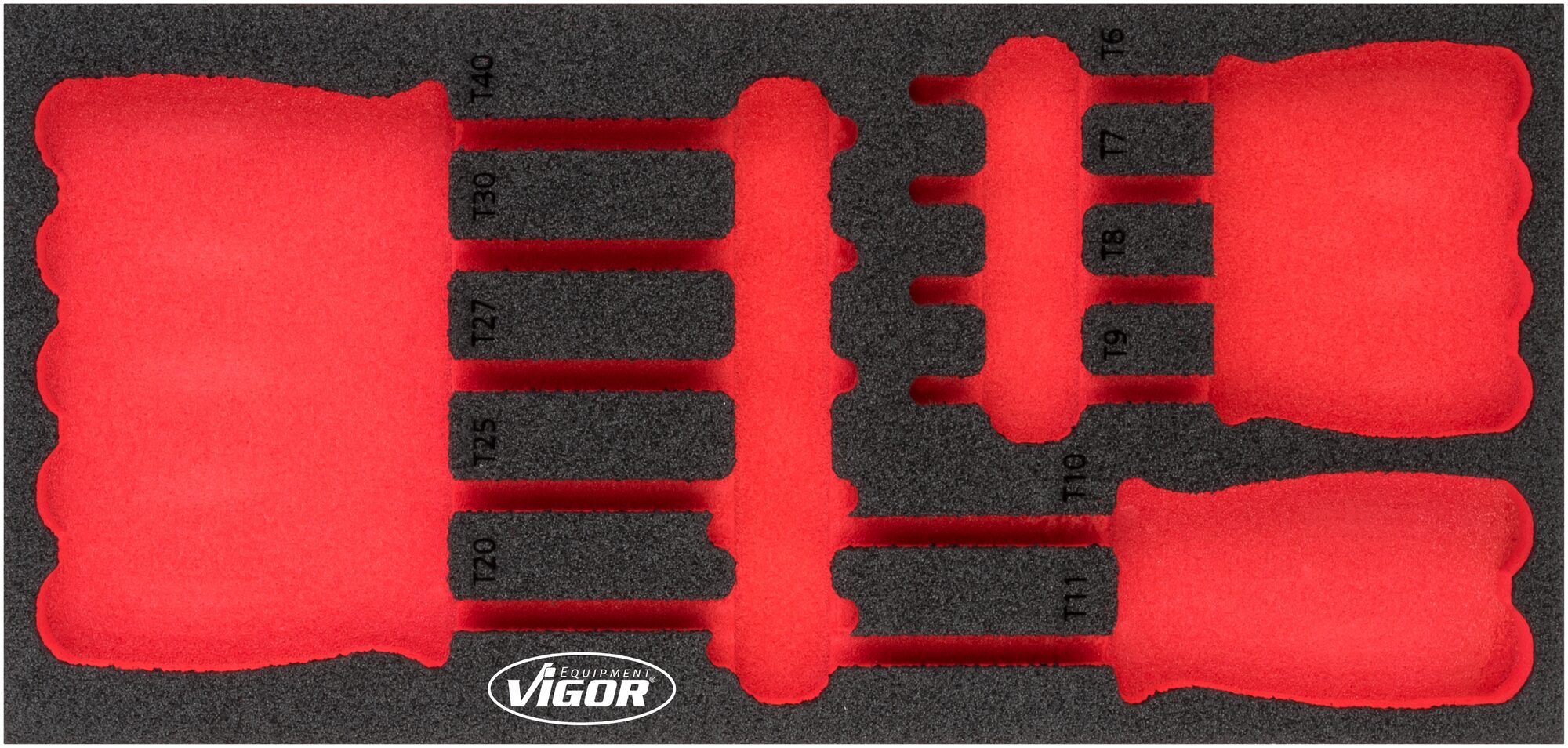 VIGOR Weichschaum-Einlage, leer, V4991-L