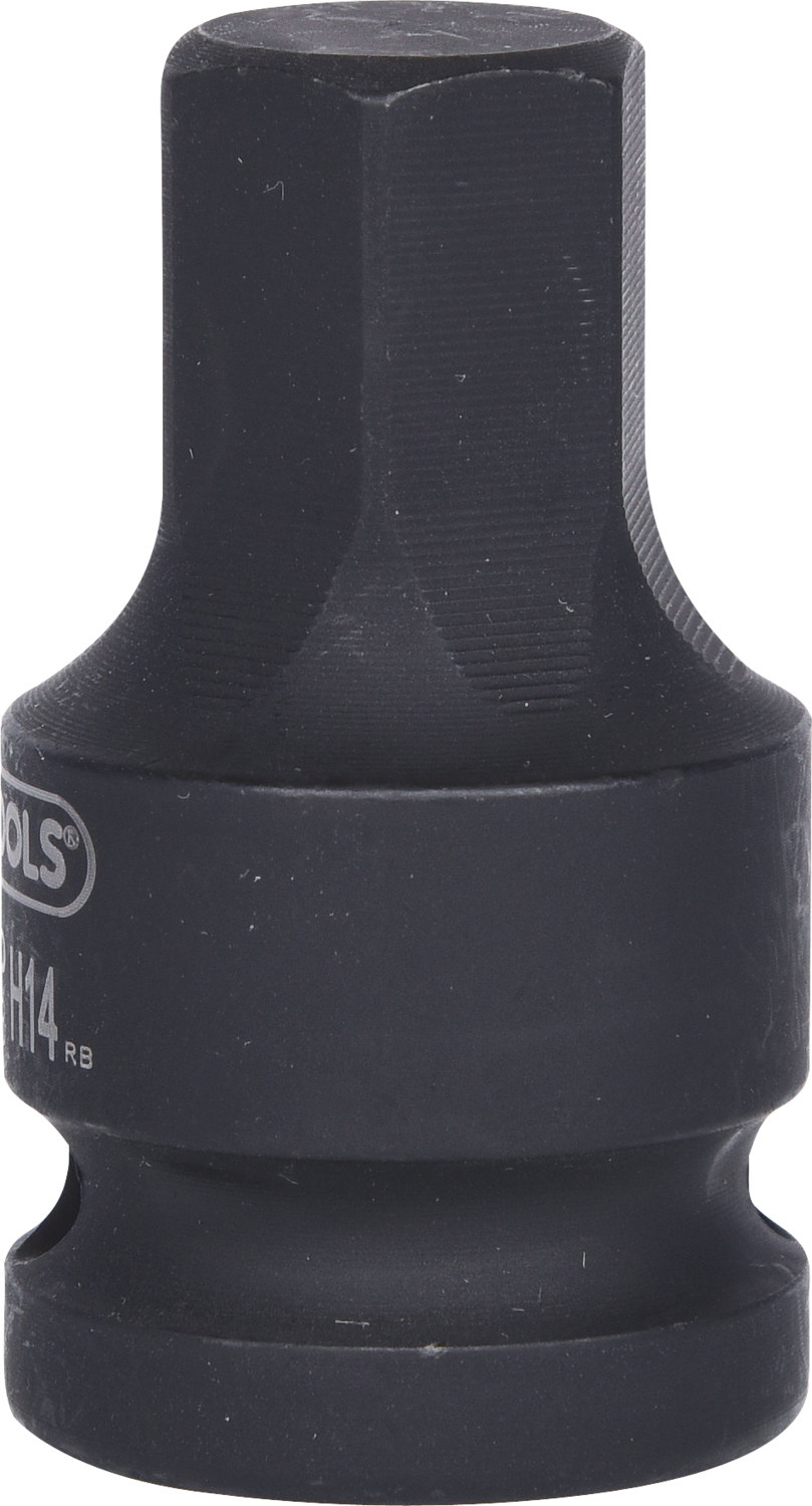 KS Tools 1/2" Kraft-Bit-Stecknuss, kurz