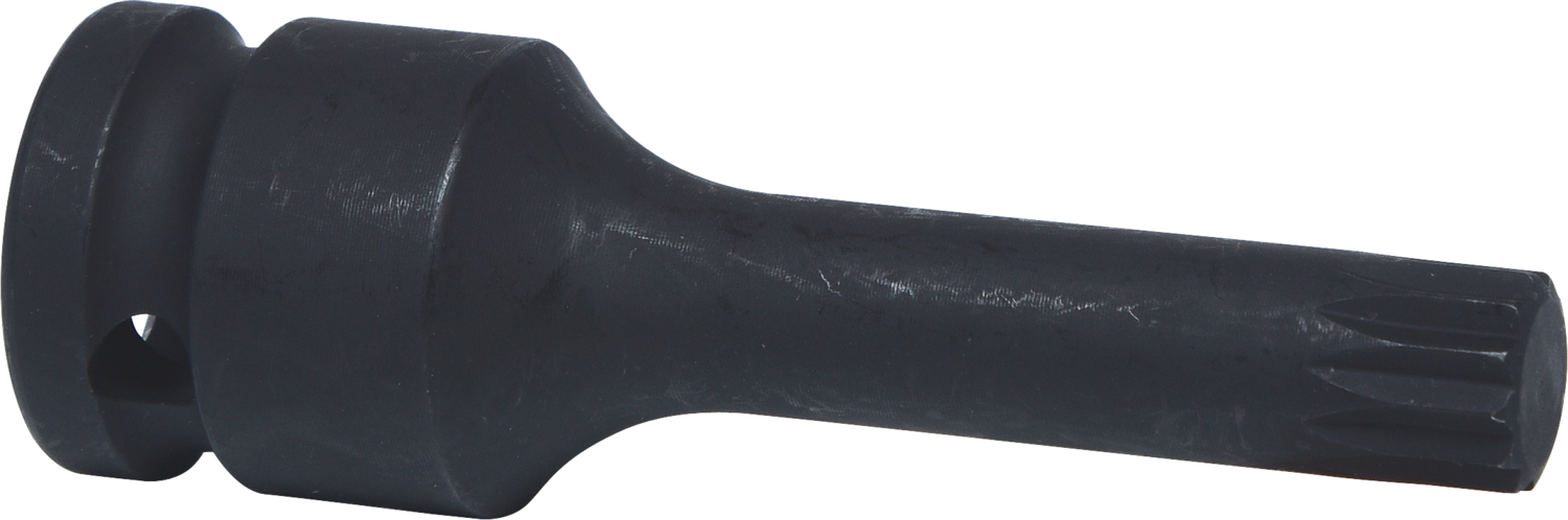 KS Tools 1/2" Kraft-Bit-Stecknuss Vielzahn, lang