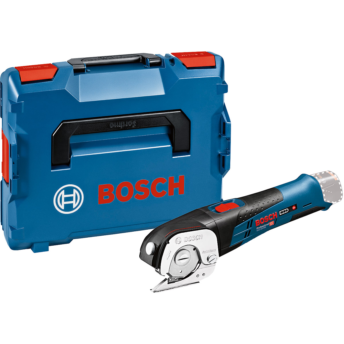 Bosch Akku-Universalschere GUS 12V-300, Solo Version, L-BOXX