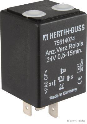 HERTH&BUSS Zeitrelais, 15 A, 5 pins