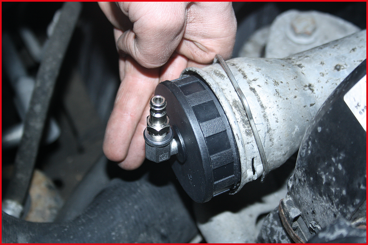 KS Tools Turbolader-Bajonett-Ladeluft-System-Prüfkoffer-Satz, 13-tlg