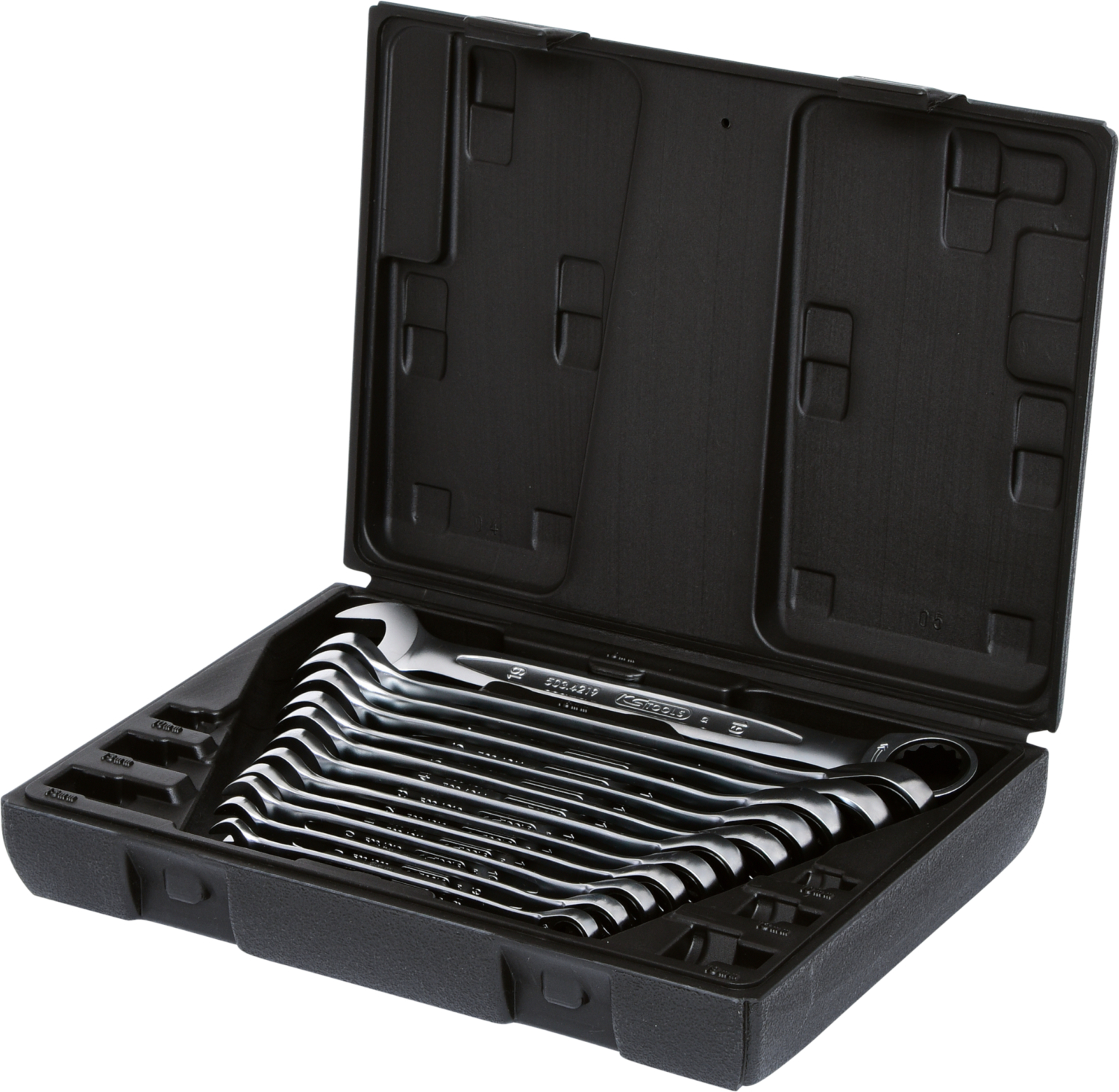 KS Tools GEARplus Ratschenringmaulschlüssel-Satz, 12-tlg