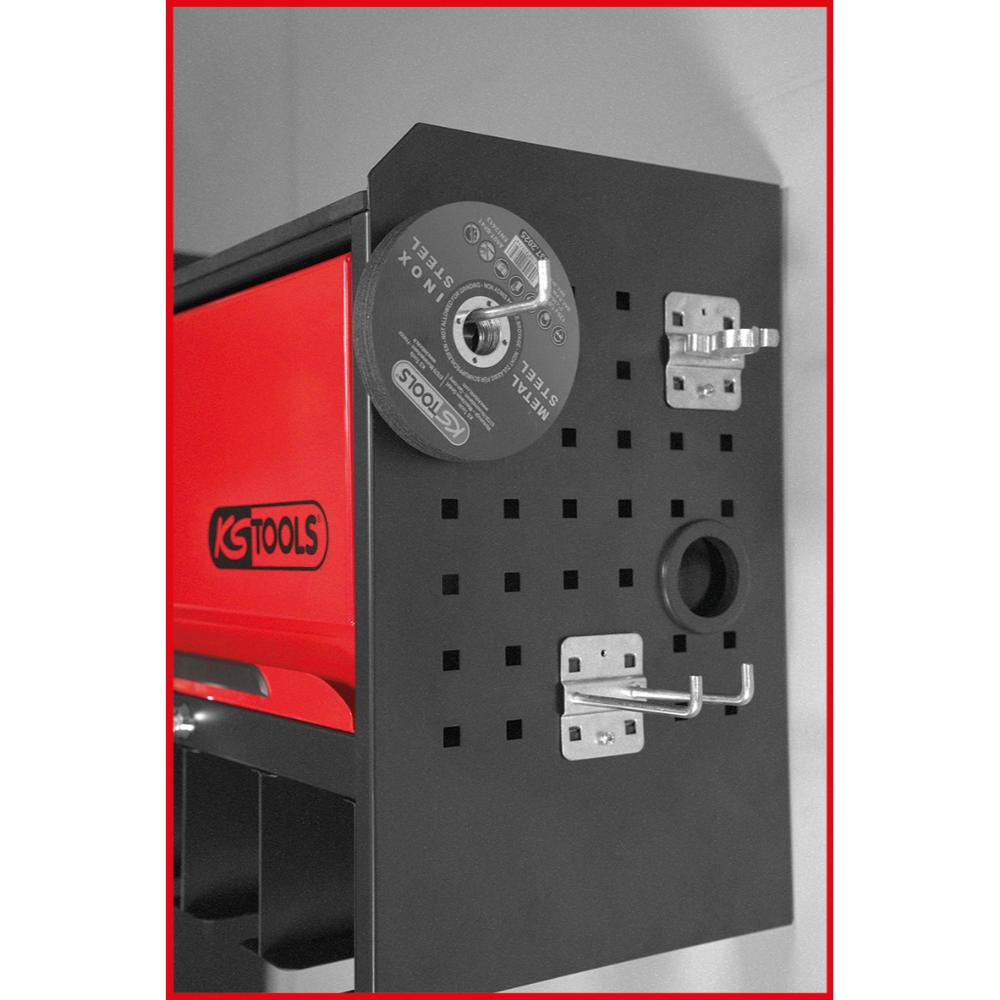 KS Tools eMONSTER Werkzeugschrank zur Wandmontage mit 1 Tür, H435xB480xT282mm