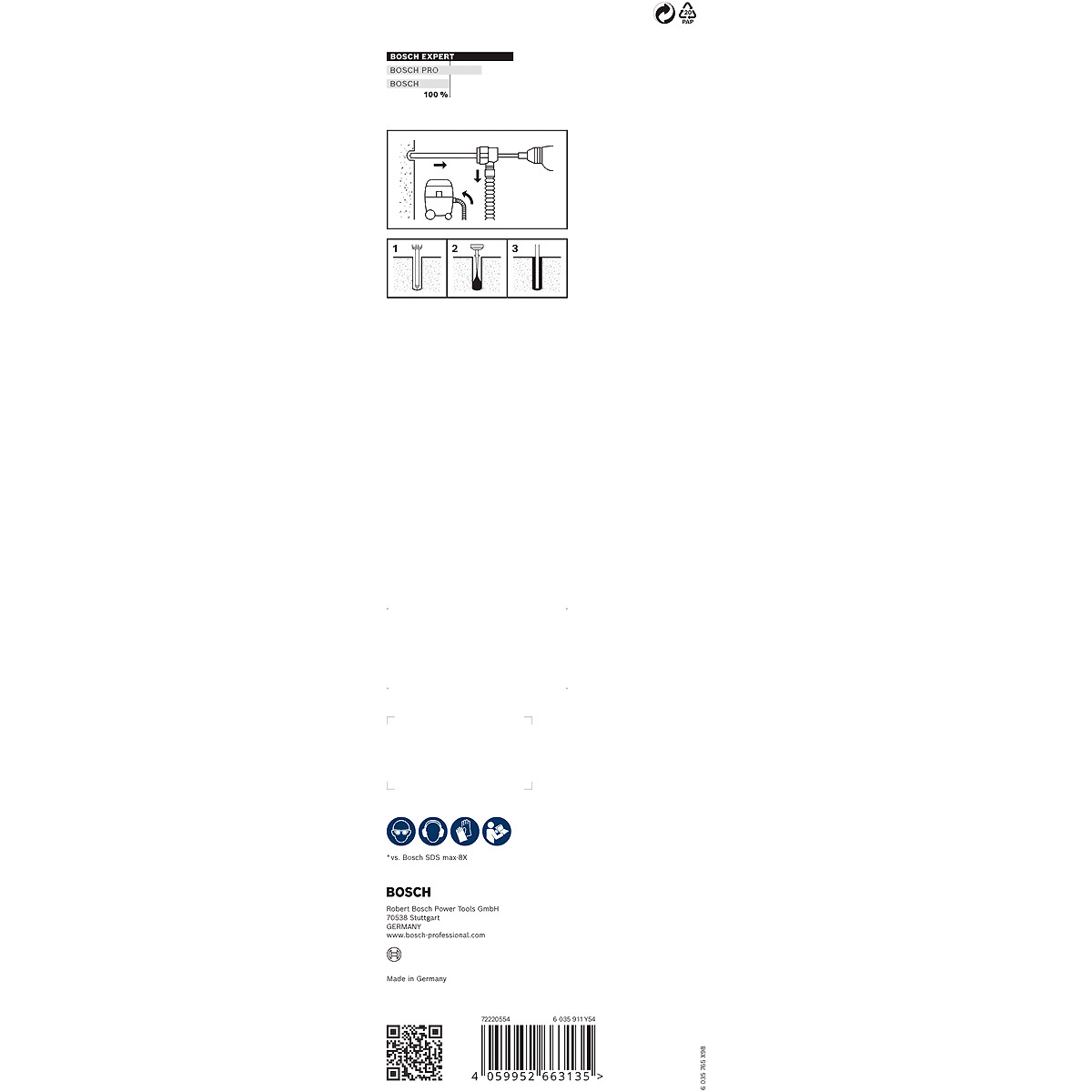 Bosch EXPERT SDS Max Saugbohrer PP