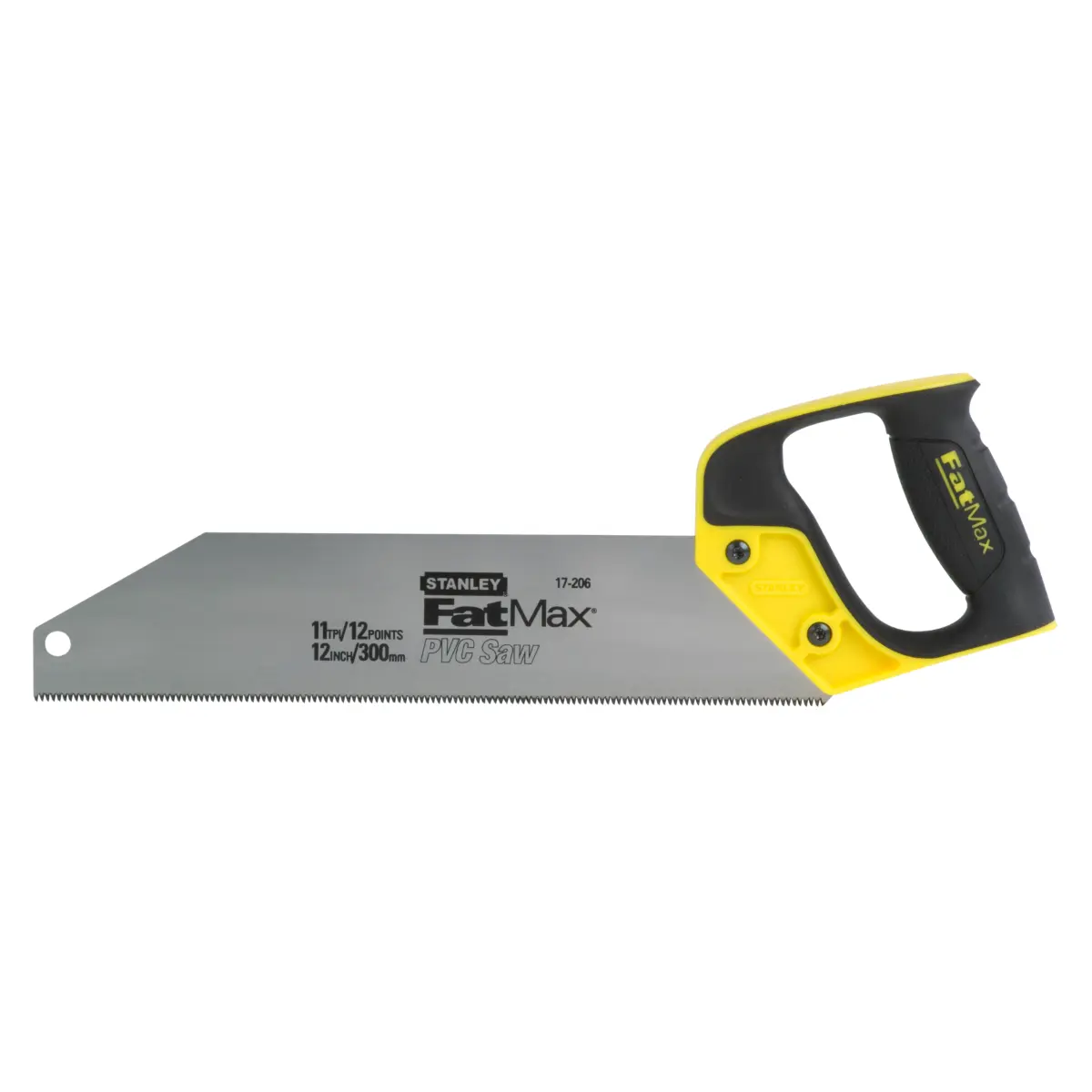 STANLEY FATMAX Kunststoffsäge L. 300 mm fein 11 Z. / Inch Komfortables