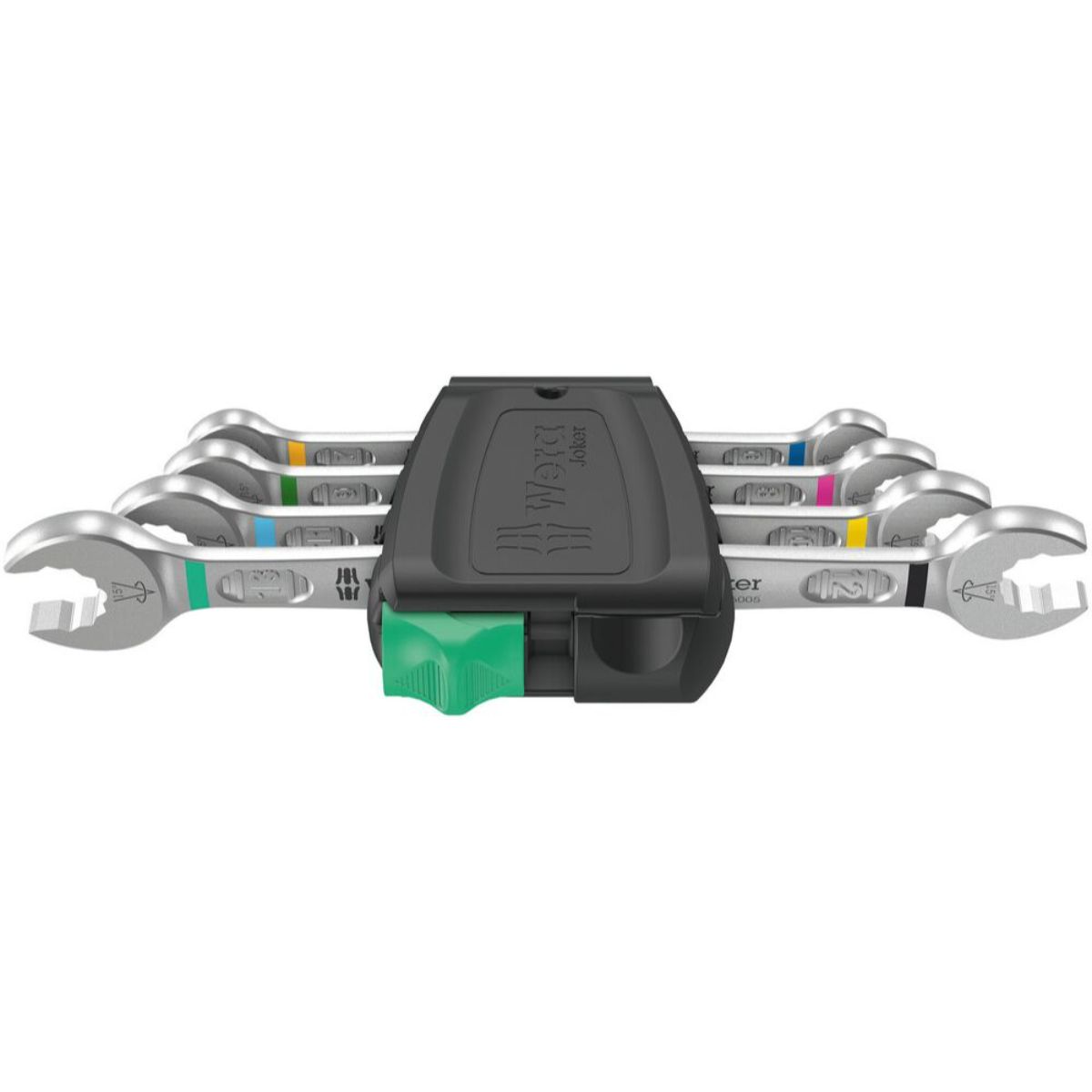 Wera 6005 Joker 4 Set 1 Doppelmaulschlüssel-Satz, 4-teilig