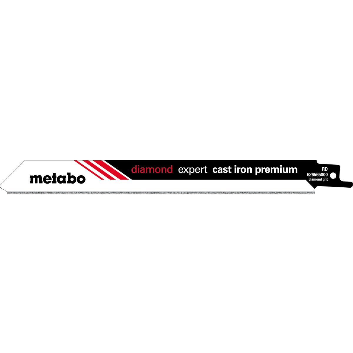Metabo Säbelsägeblätter expert cast iron premium 200 x 1,0 mm DIA / K50 - 2 Stück