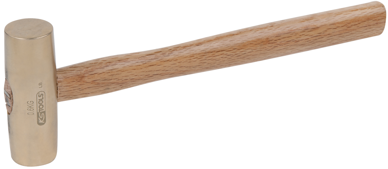 KS Tools BRONZEplus Maschinistenhammer, amerikanische Form
