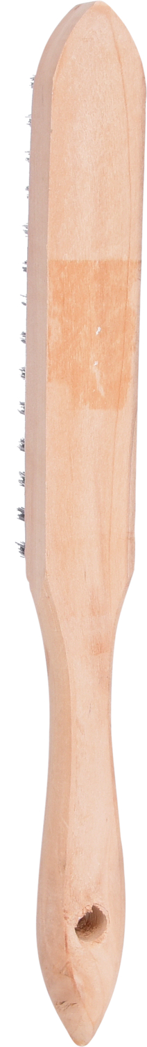 KS Tools Stahl-Handdrahtbürste 3-reihig, 290mm